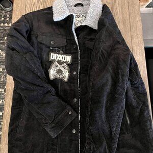 Dixxon Womens Six Shooter Corduroy Sherpa Jacket Size XL NWT